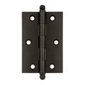 Patioplus 3 x 2 in. Hinge with Ball Tips, Oil Rubbed Bronze - Solid PA2667040